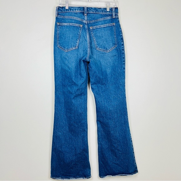 Abercrombie & fitch the vintage flare jeans blue mid wash size 28 - Picture 3 of 8